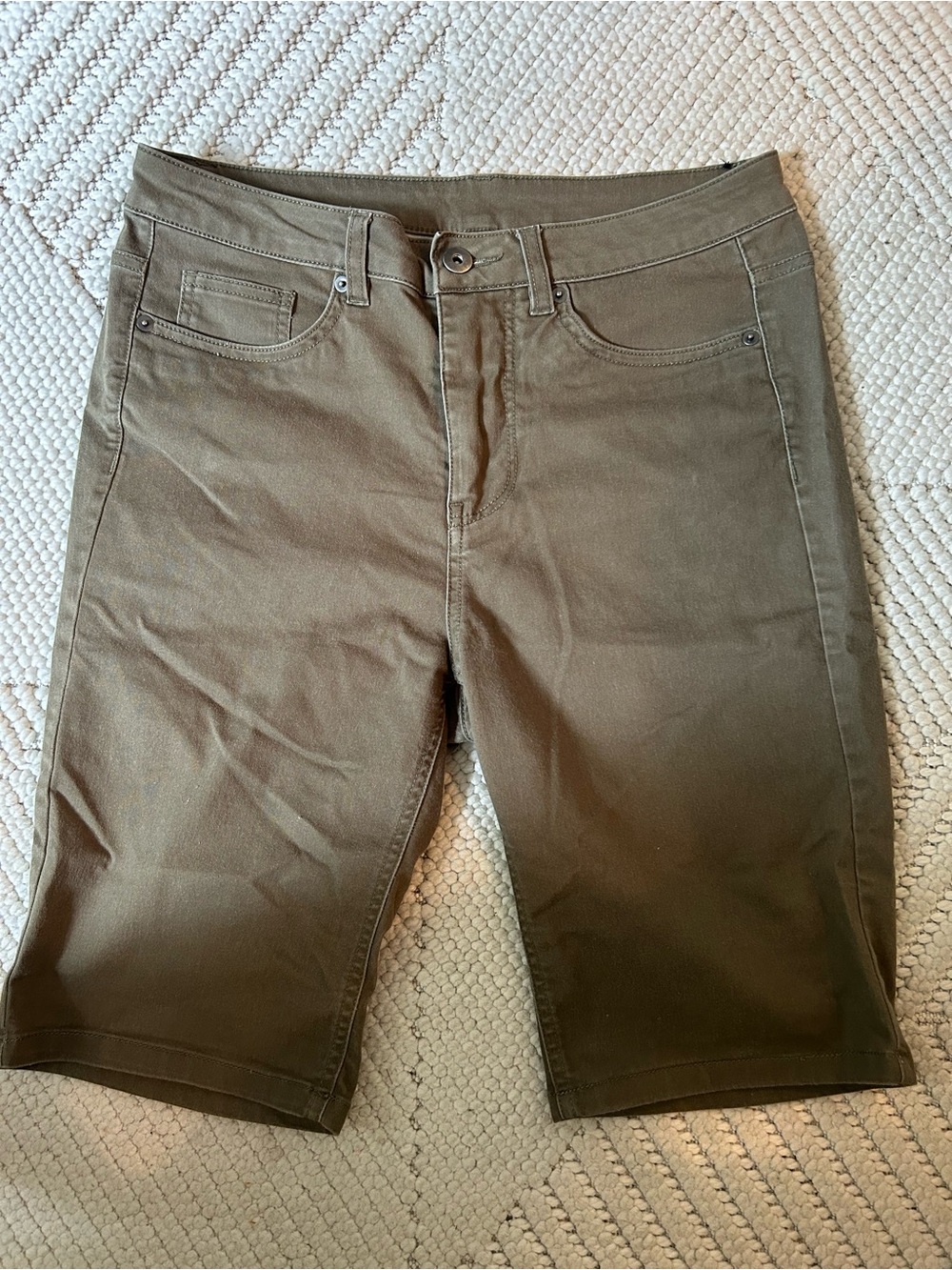 DJAB Simons Men’s Chino Shorts Size 31 Khaki Olive